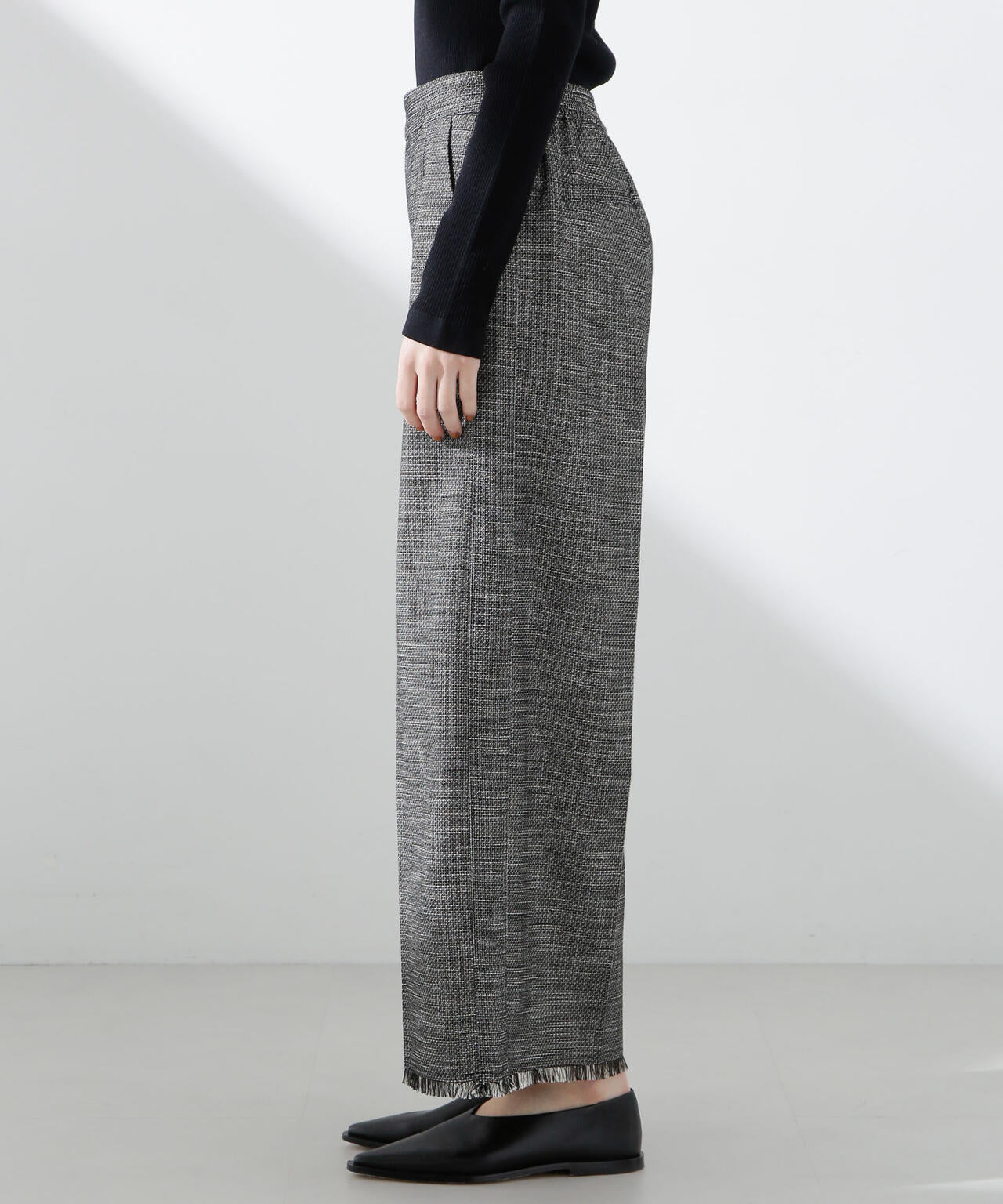 サイドラインフリンジパンツ