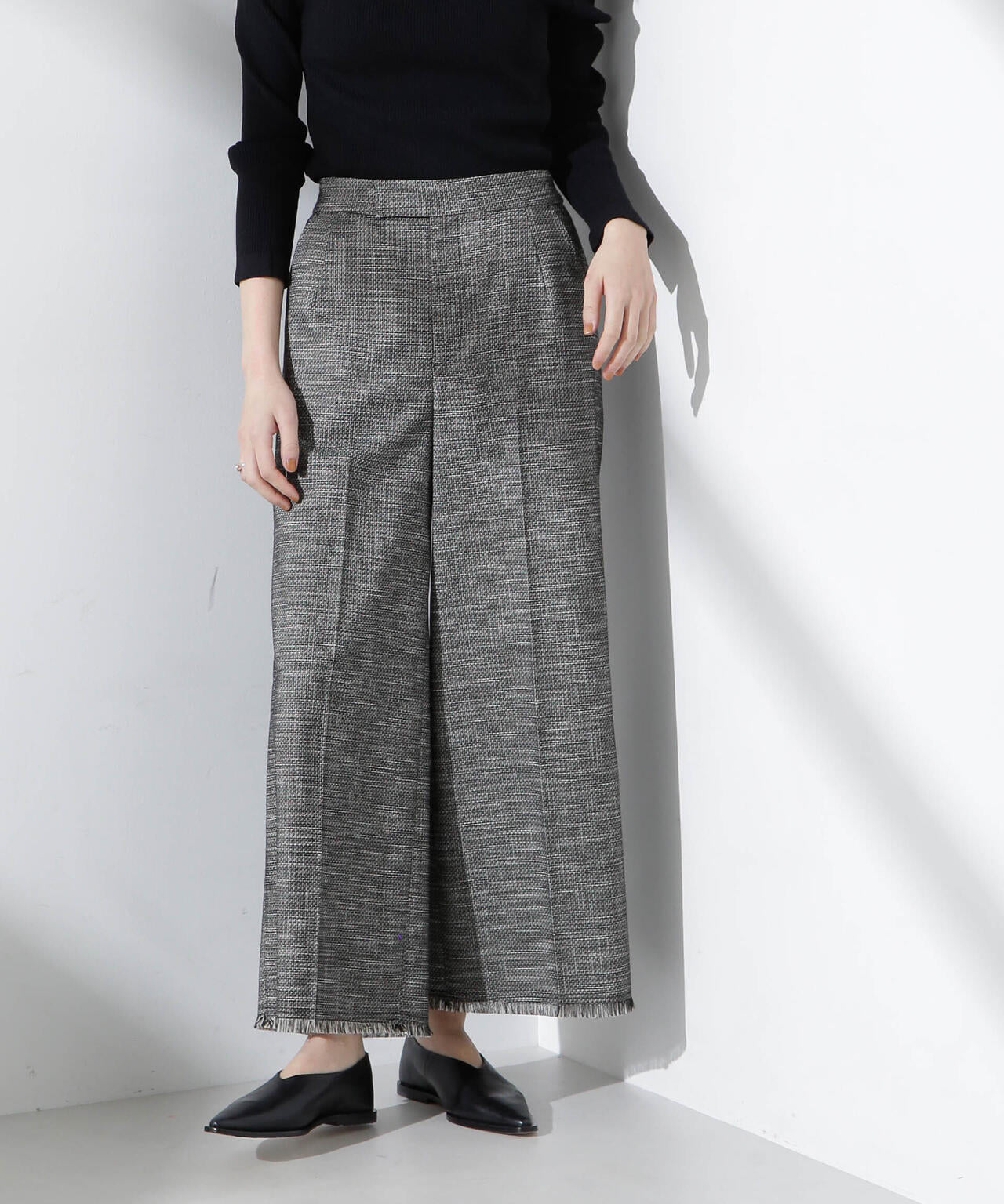 サイドラインフリンジパンツ