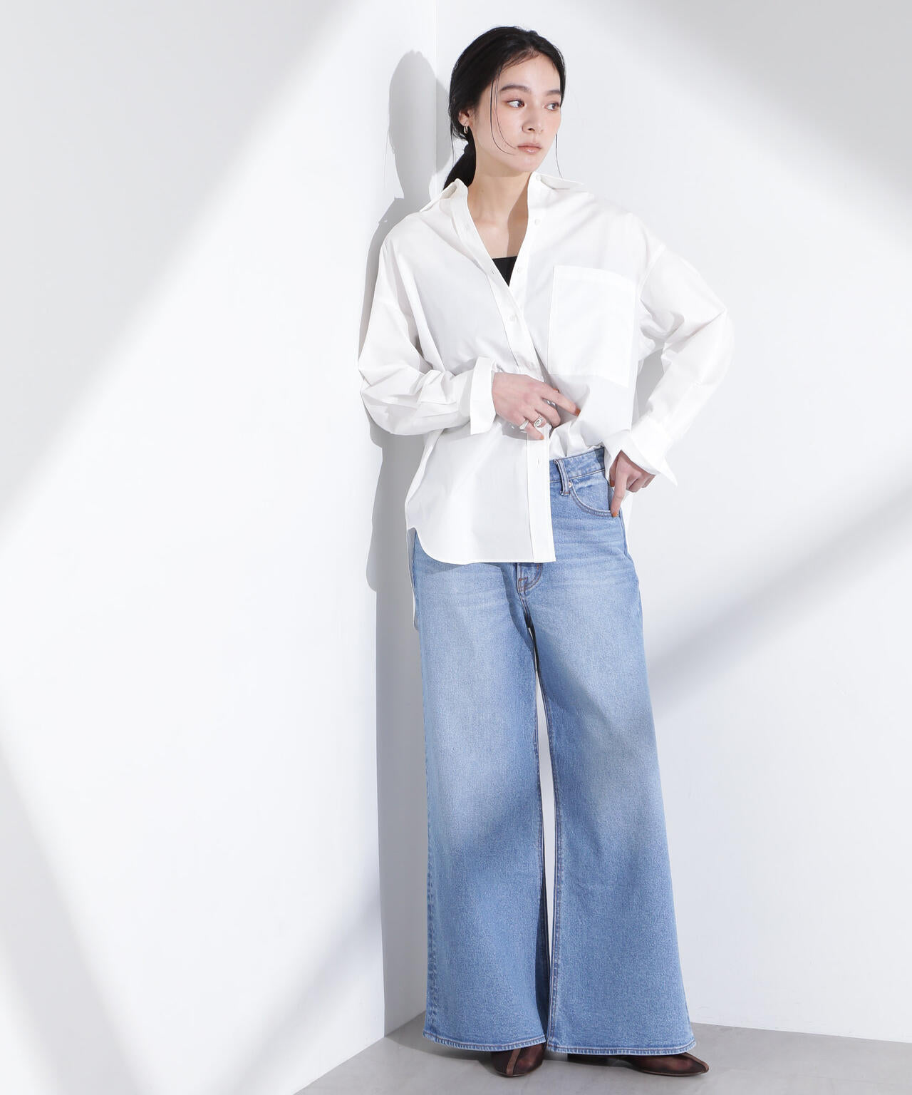 「MC」”TIMELESS WARDROBE”ワイドフィットデニム