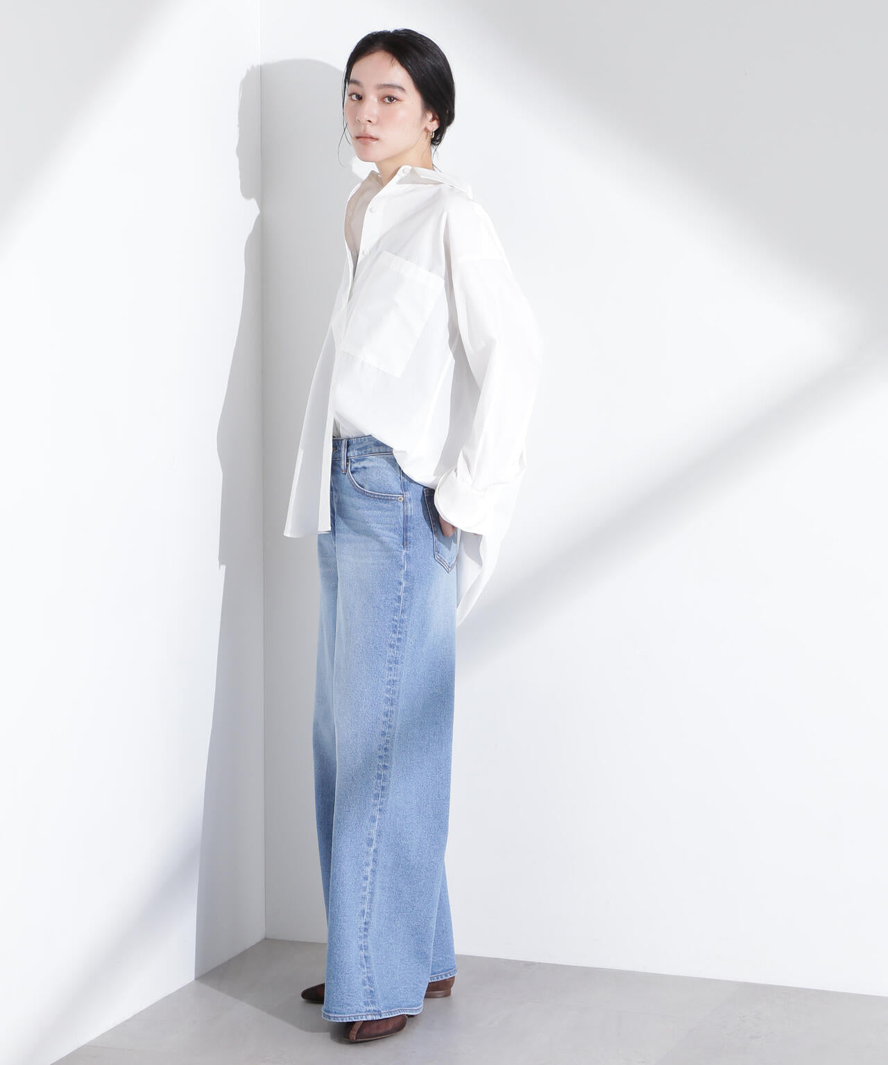 「MC」”TIMELESS WARDROBE”ワイドフィットデニム