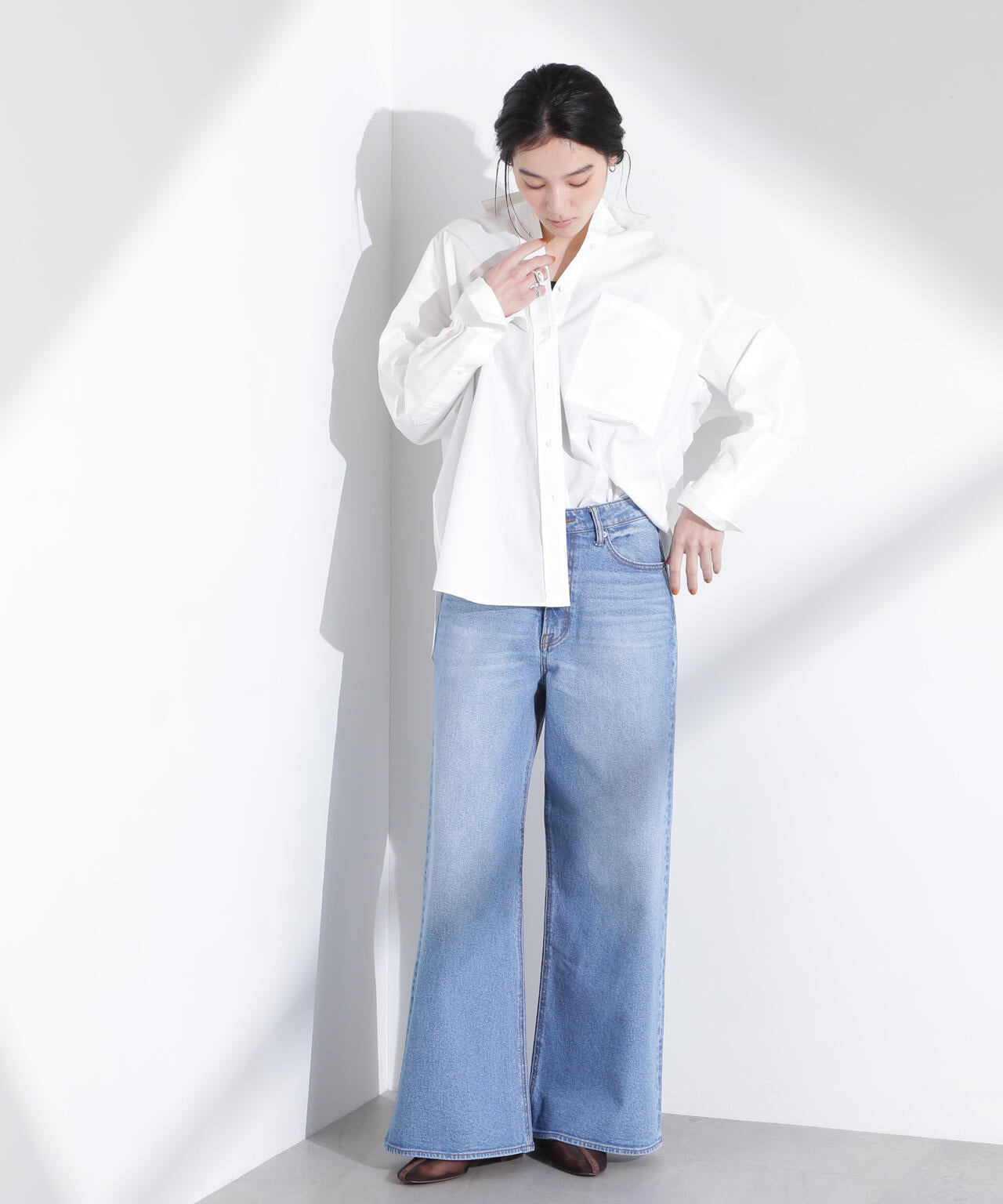 「MC」”TIMELESS WARDROBE”ワイドフィットデニム