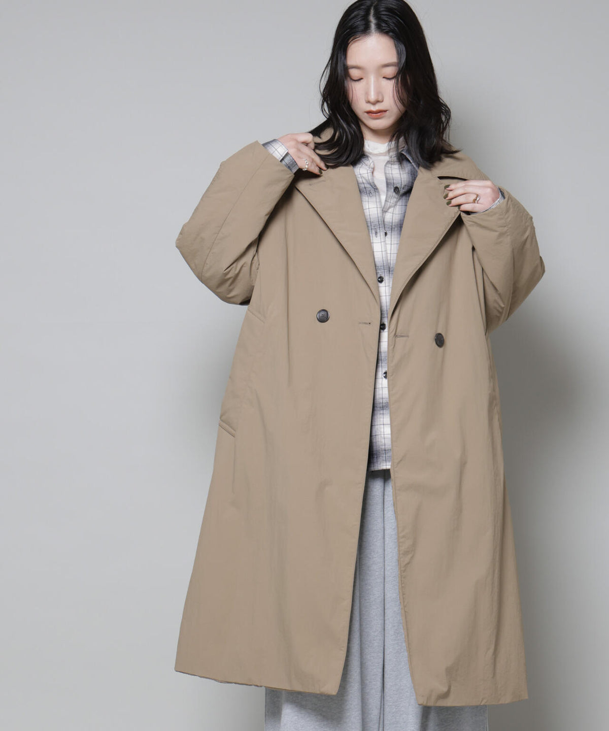 ETHERMALOFT(R)AEROGEL 中綿リバーシブルコート