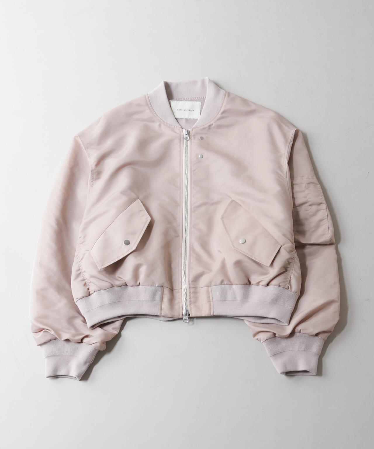 ナイロンツイルMA-1ブルゾン