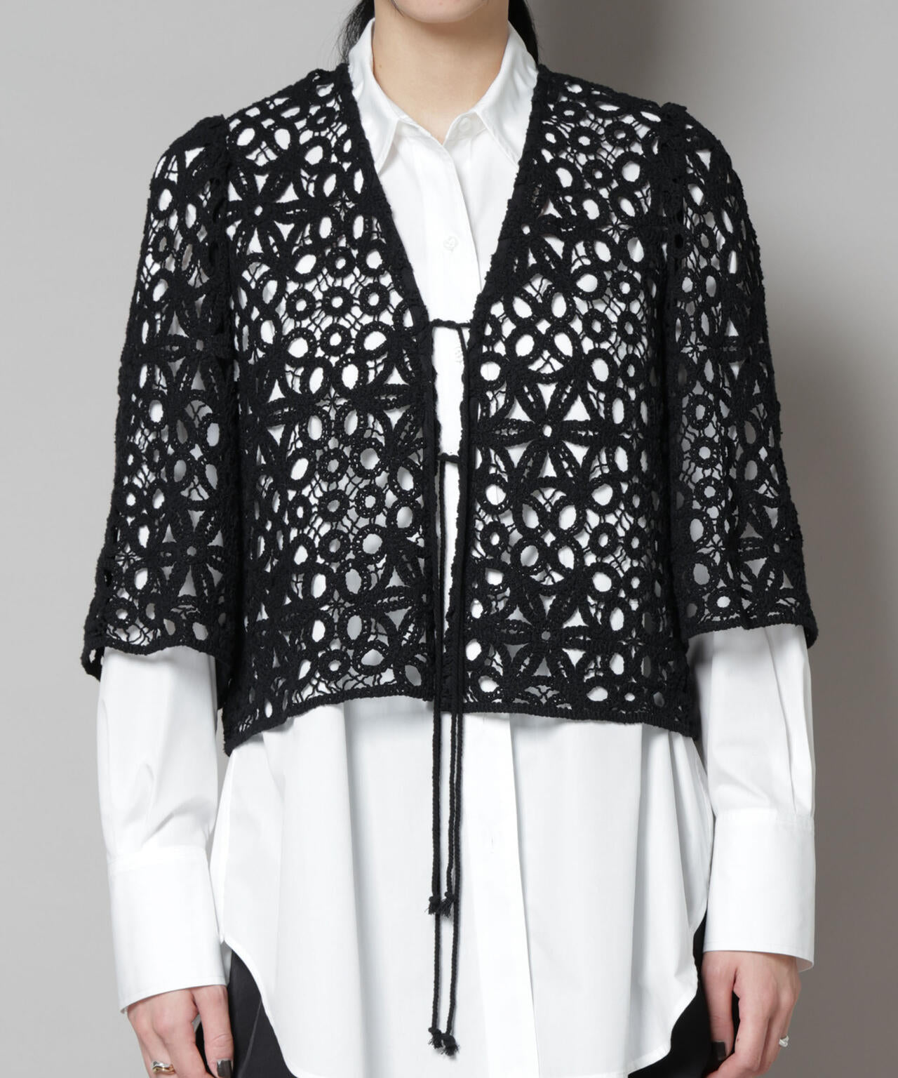 コットンコードレースジャケット