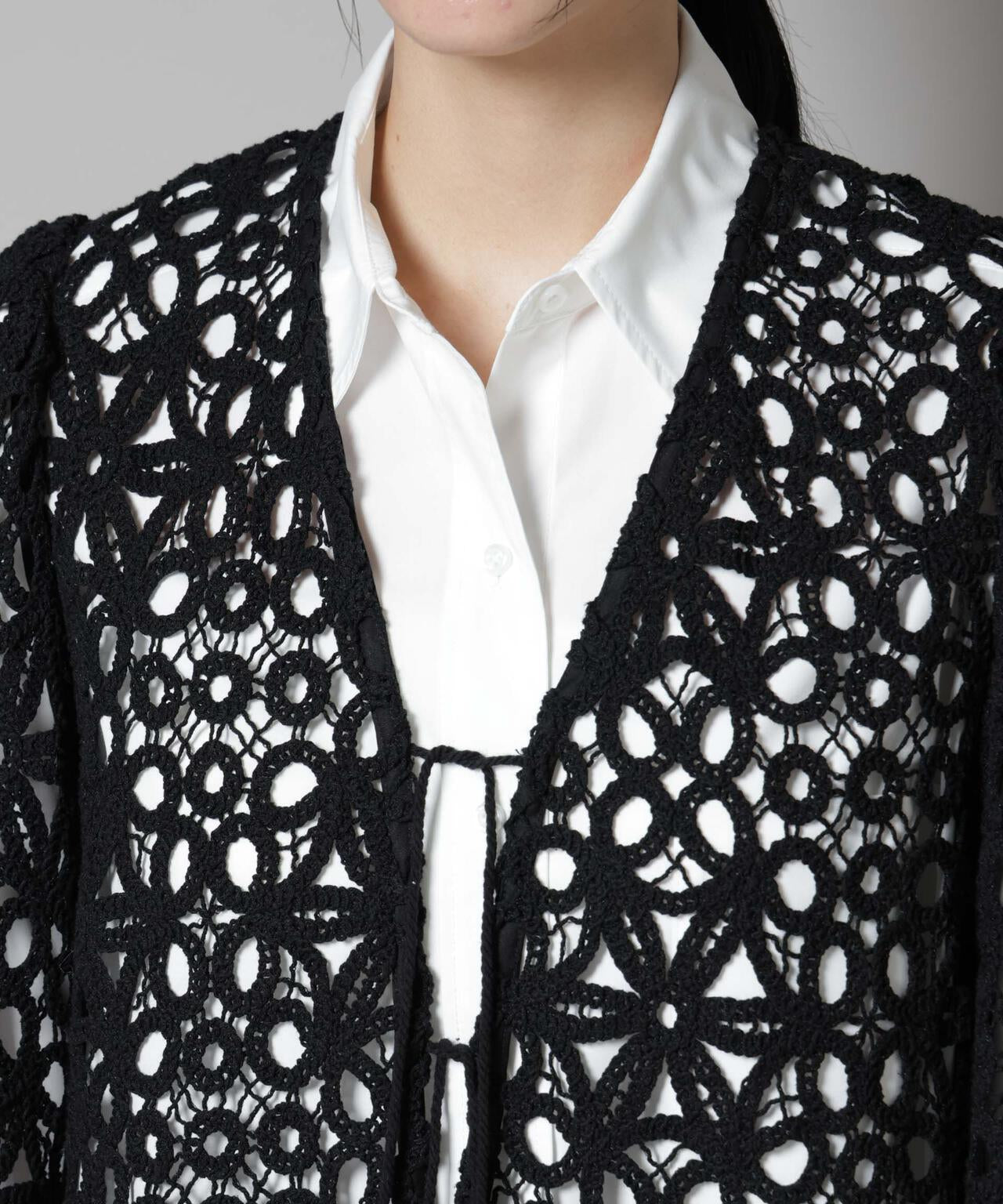 コットンコードレースジャケット