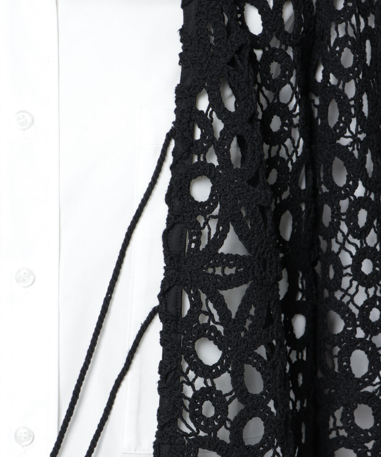 コットンコードレースジャケット