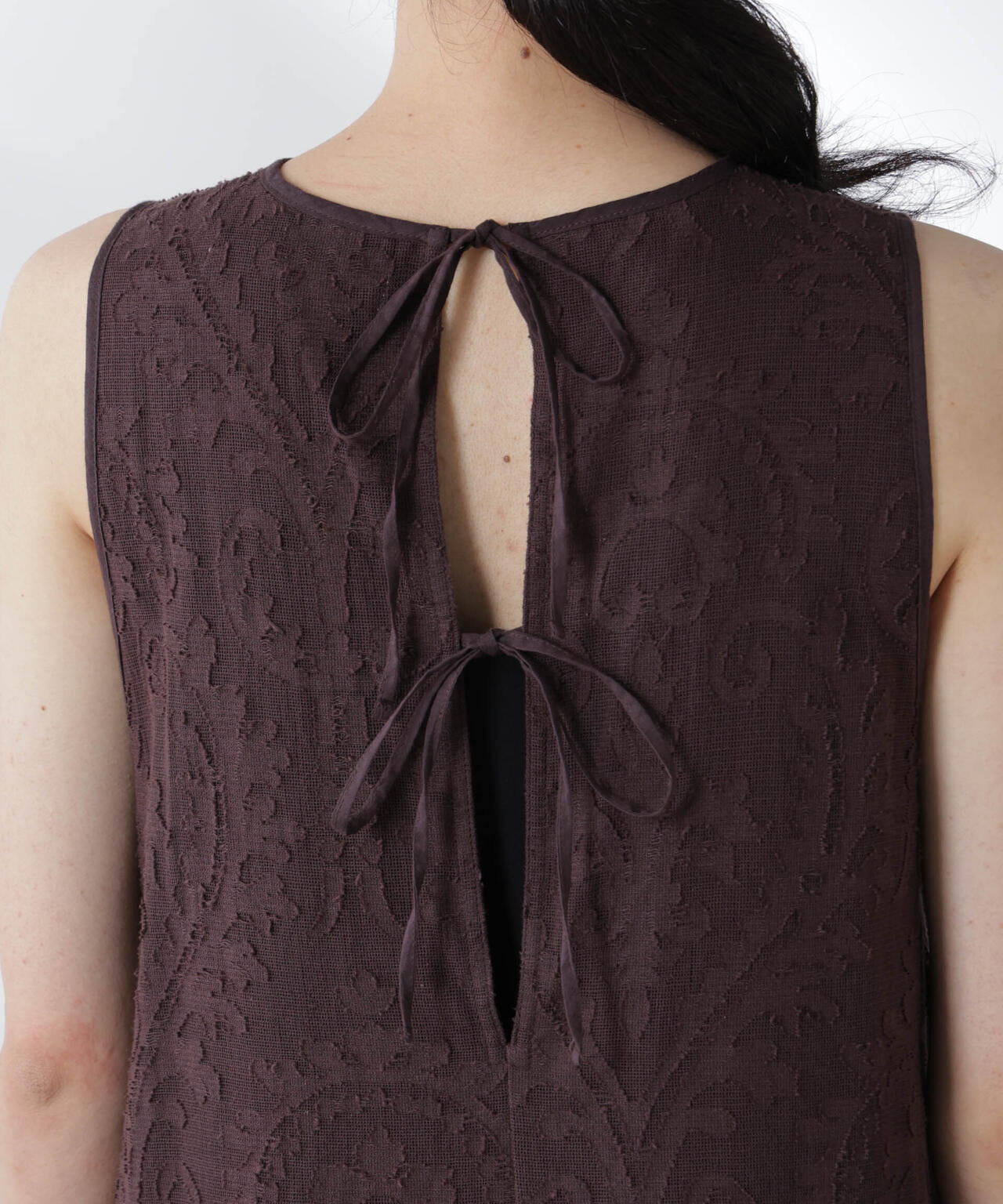 made in india カットワークジャカードワンピース(セットアップ可)