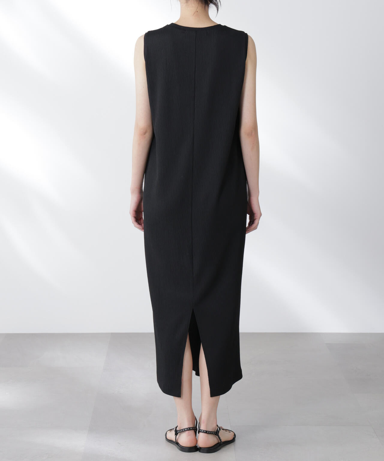 チュールキャミ×カットワンピースセット