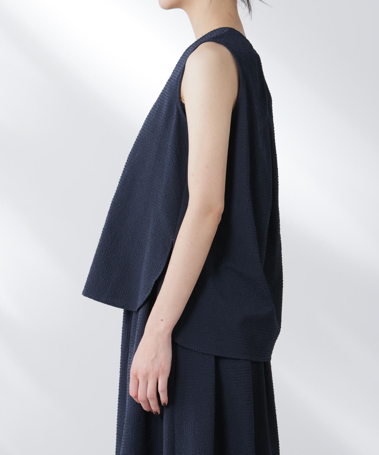 サッカーブラウス×スカートセットアップ