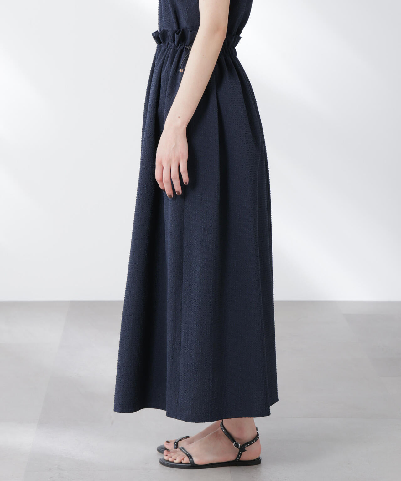 サッカーブラウス×スカートセットアップ