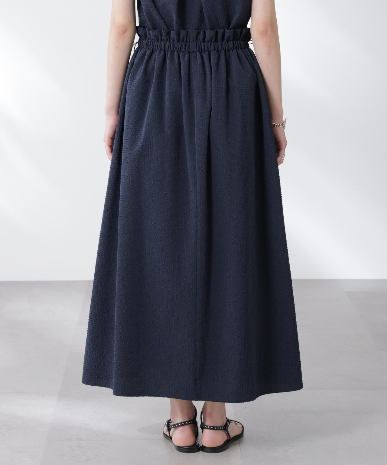 サッカーブラウス×スカートセットアップ