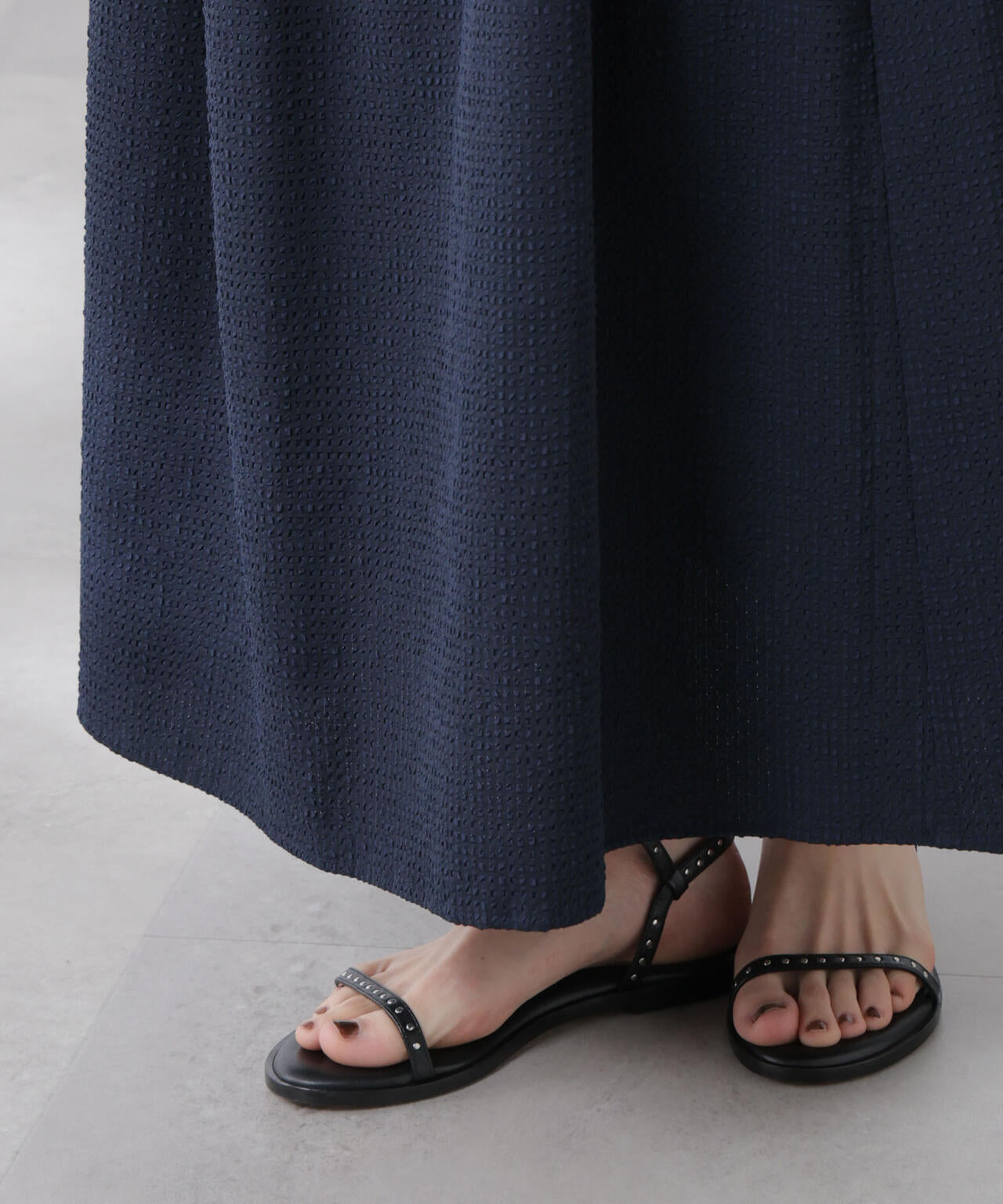 サッカーブラウス×スカートセットアップ