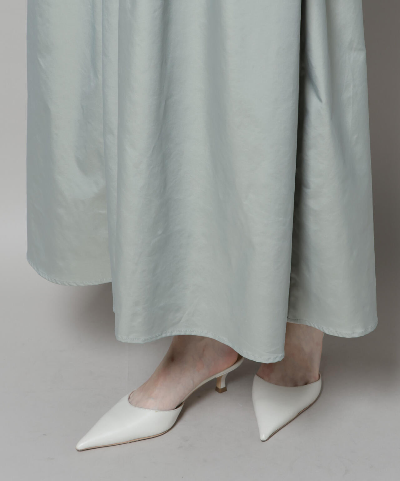 シャンブレータフタキャミレイヤードワンピース