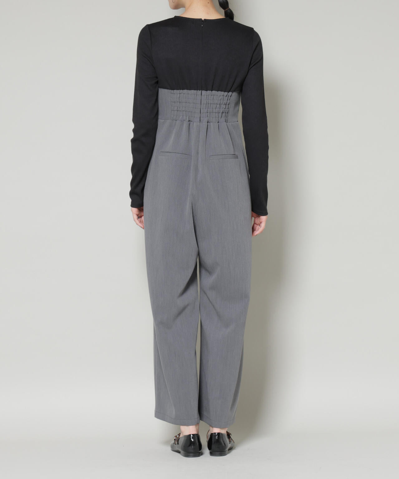 リブトップドッキングスーチングオールインワン