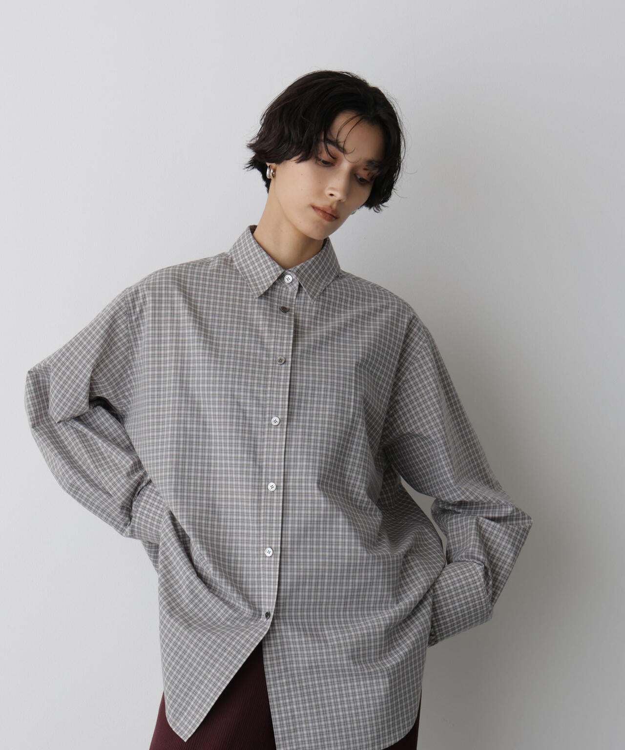 「STEVELOUR」モダンプレッピーシャツ