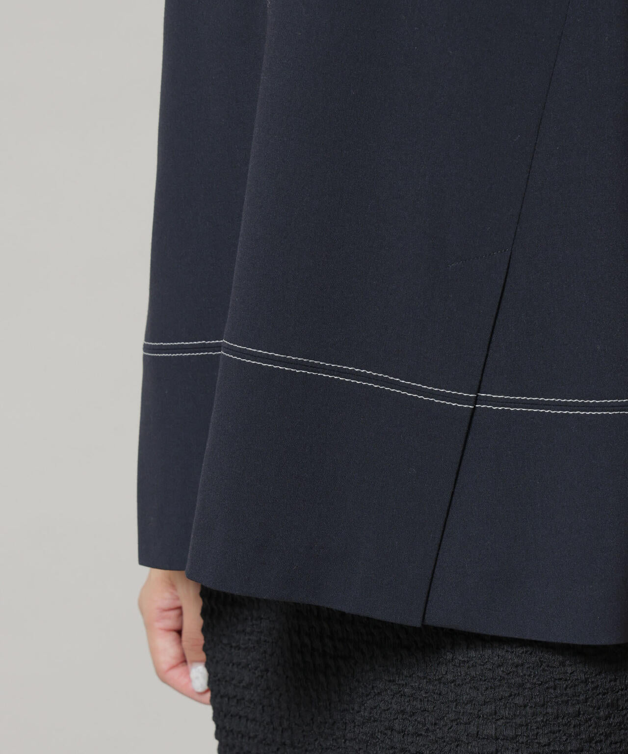 ドライウェザーストレッチバイカラーステッチベスト(セットアップ可)