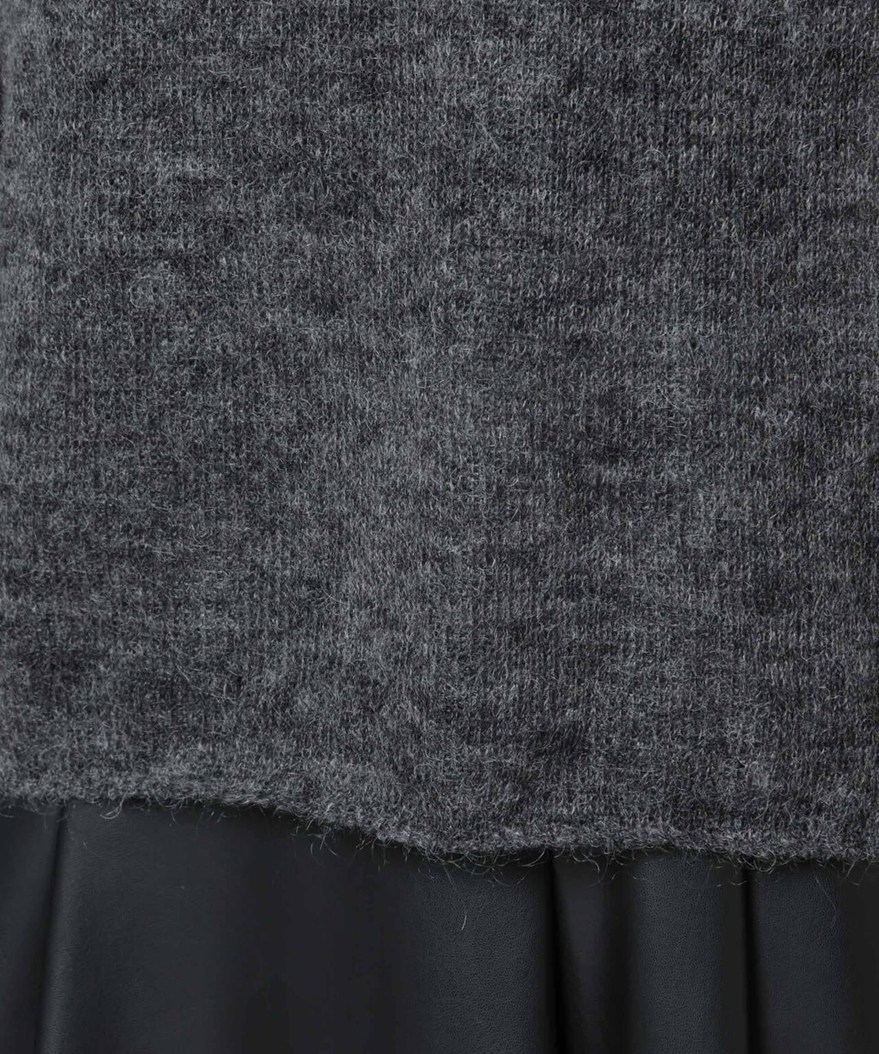 モヘヤ混天竺シアーニット