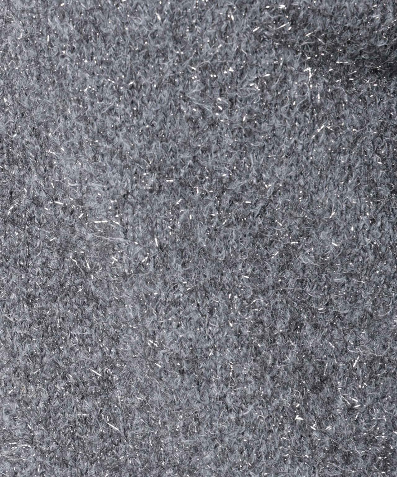 前後2wayラメミックスフェザーニット