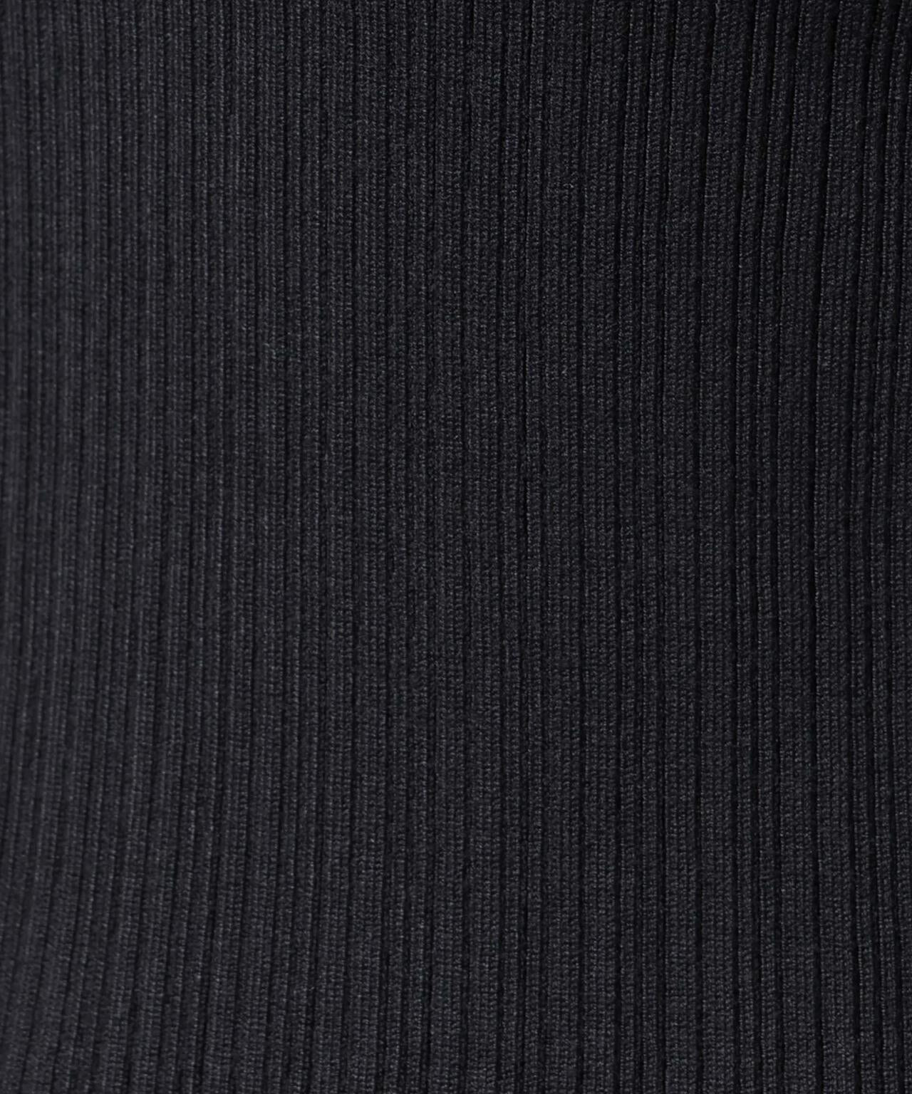 ホホバオイル加工ランダムリブカーディガン