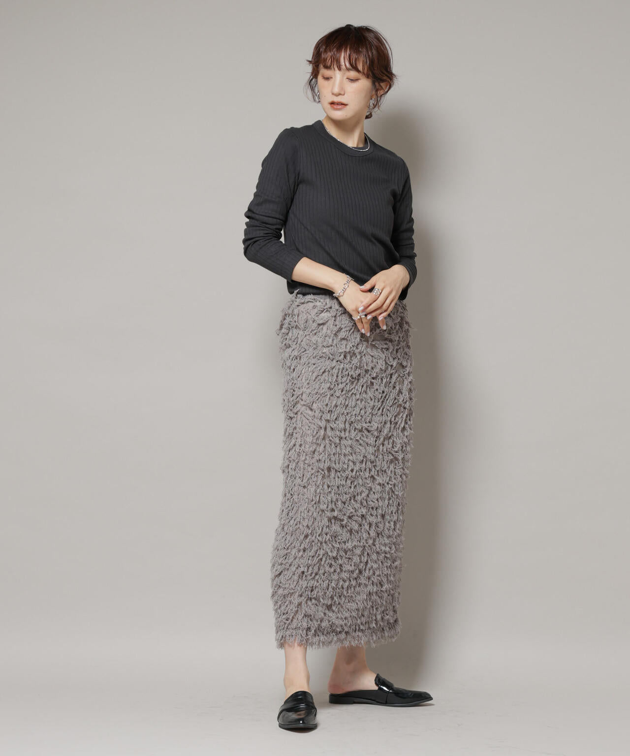 Anti Soaked(R) 汗染み防止リブロンT