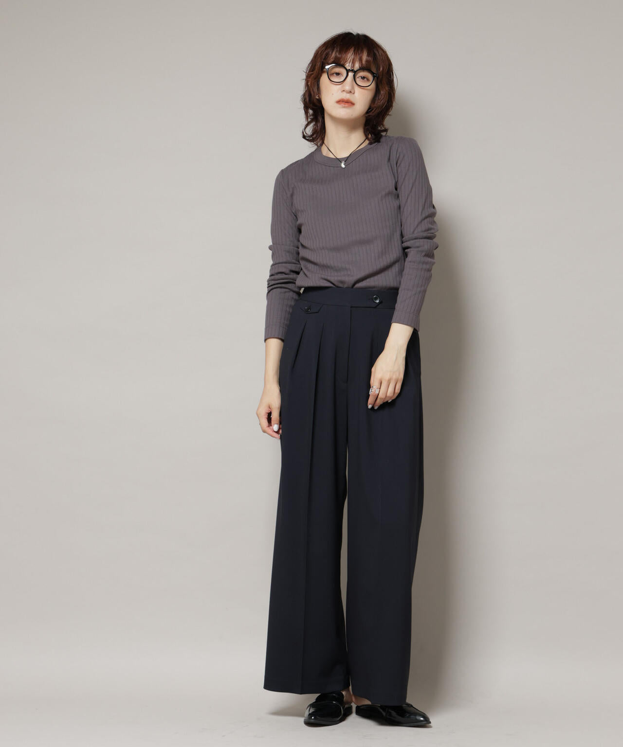 Anti Soaked(R) 汗染み防止リブロンT