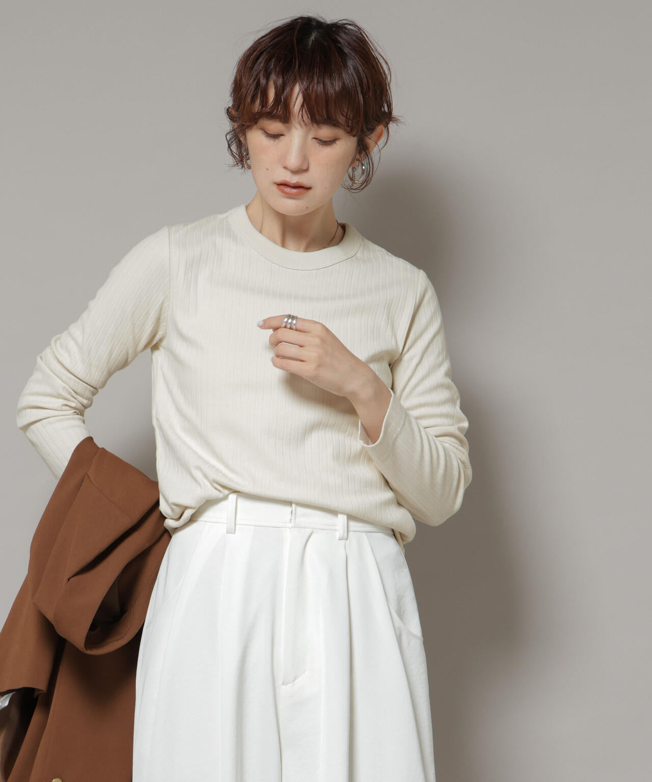 Anti Soaked(R) 汗染み防止リブロンT