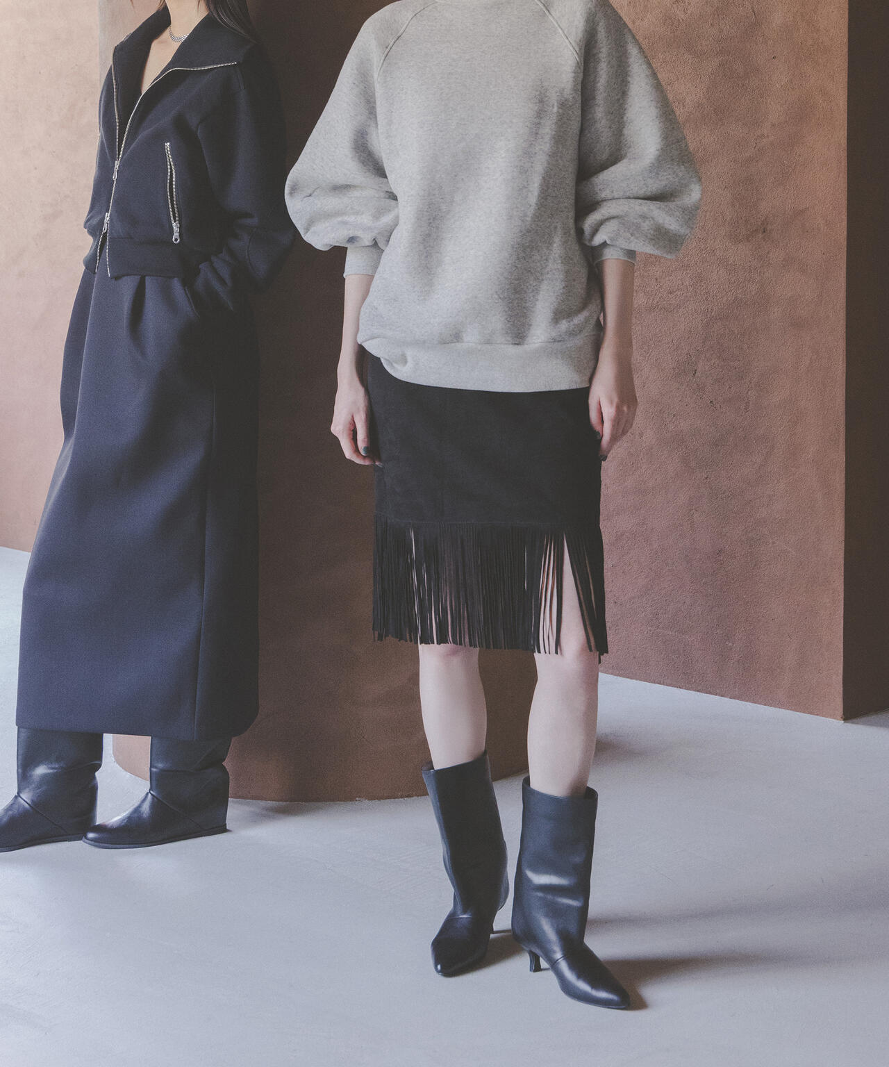 「STEVELOUR」フラッフィースタンドプルオーバー