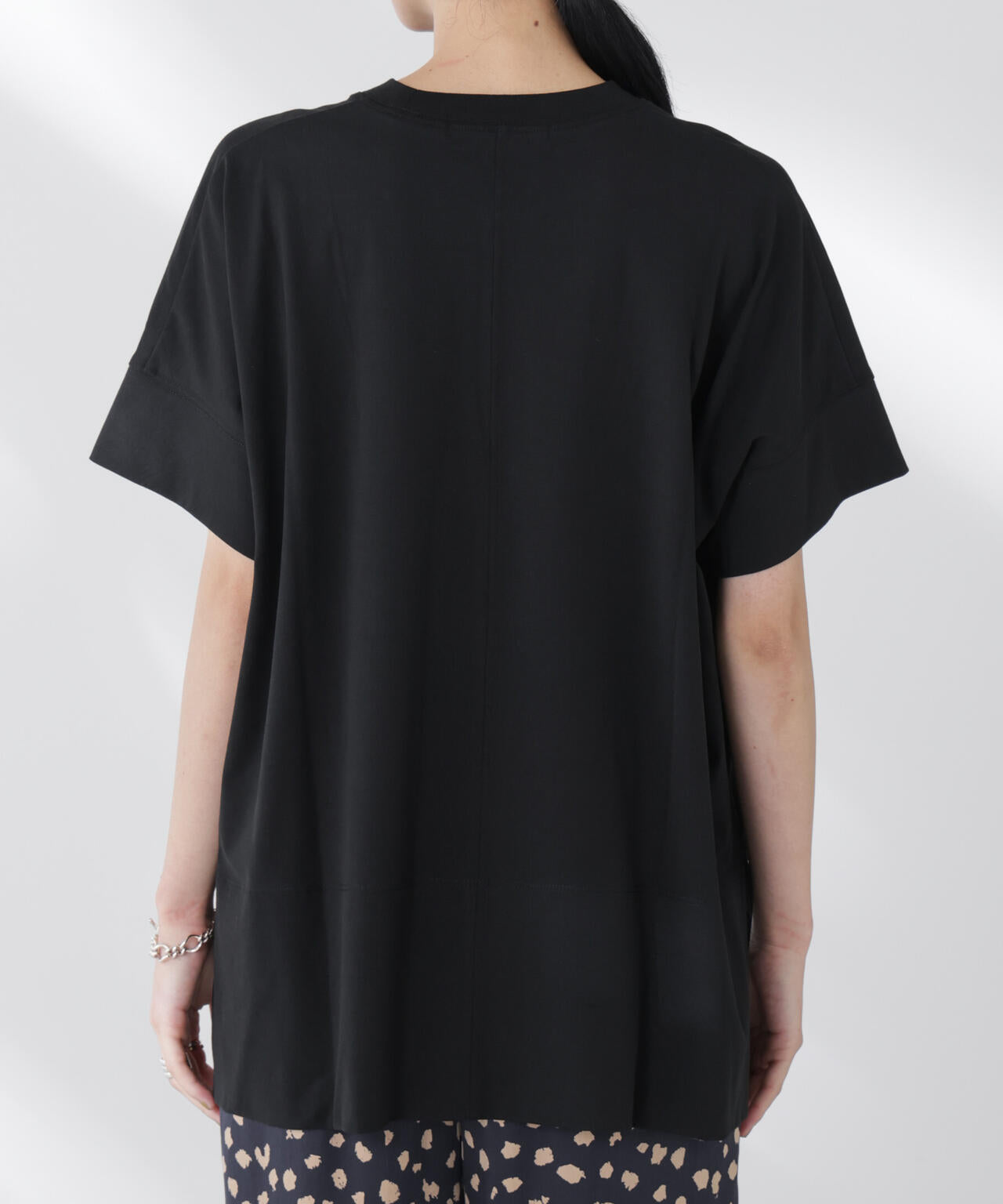 NANOFINE強撚コットンワイドTシャツ