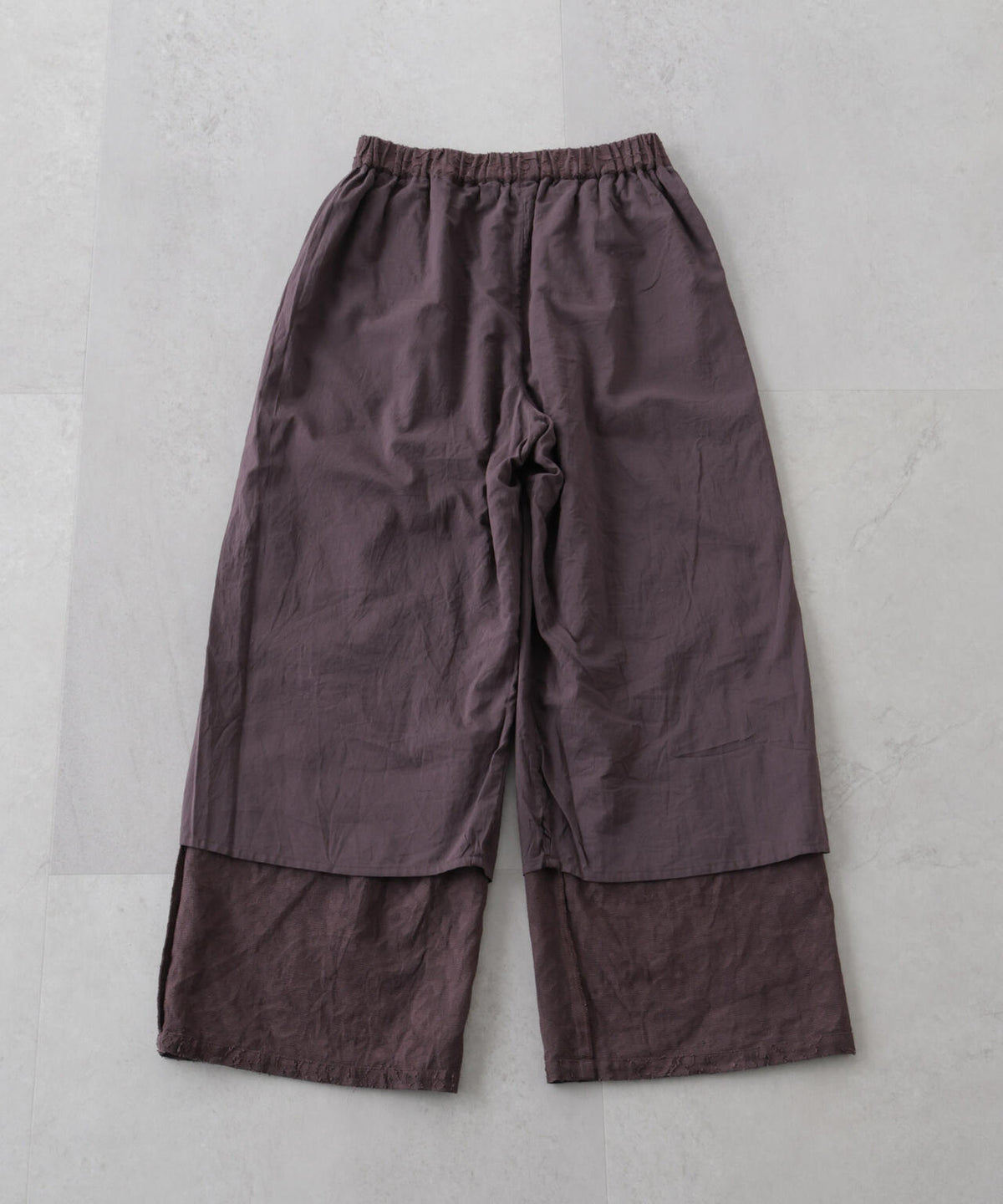made in india カットワークジャカードパンツ(セットアップ可)