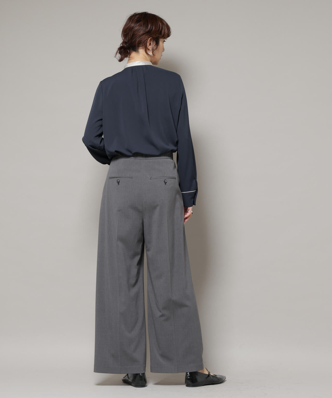 ドライウェザーストレッチ2タックワイドパンツ(セットアップ可)