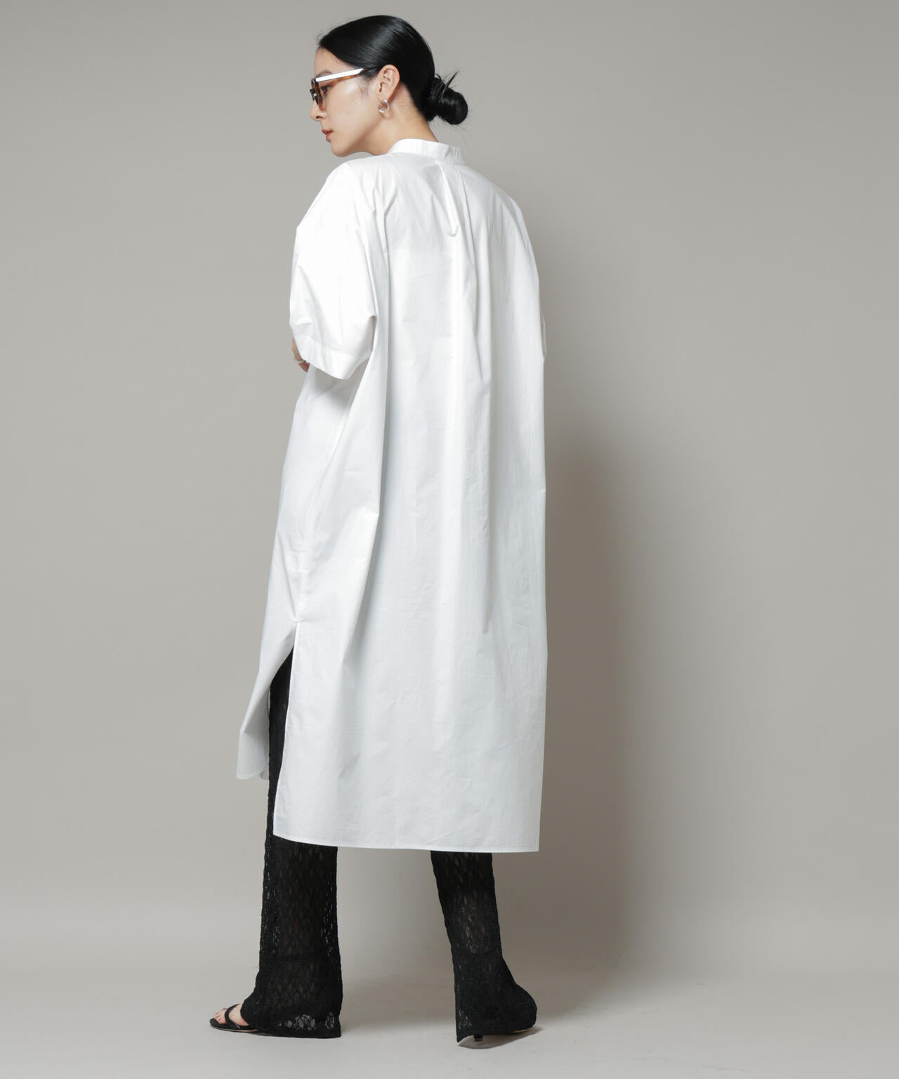 レースフレアレギンスパンツ