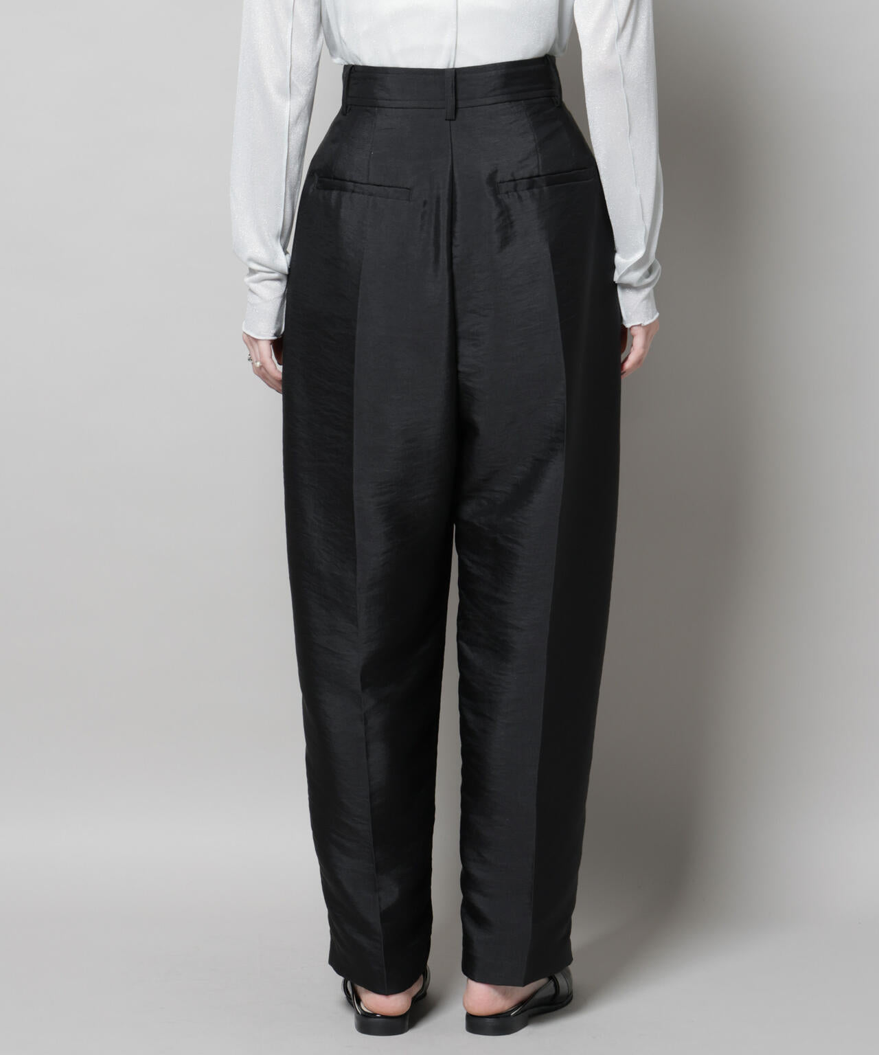 ツイルウェーブタックバレルパンツ