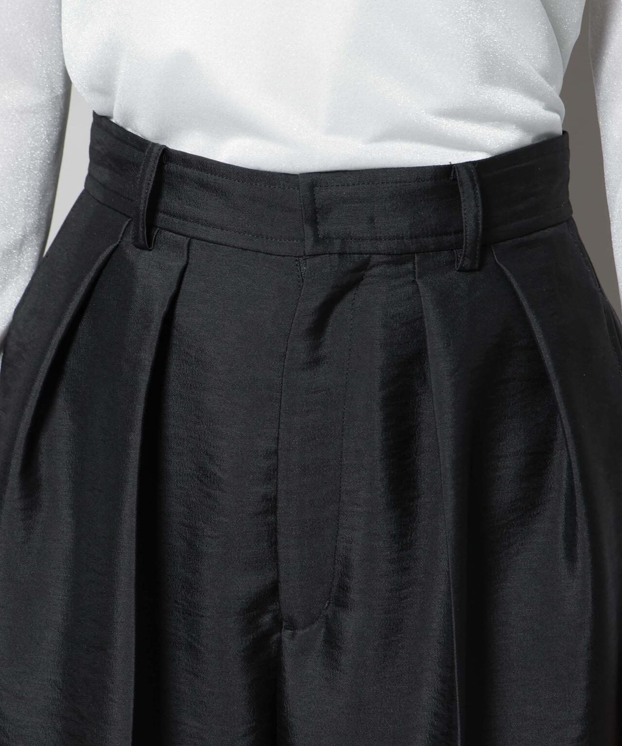 ツイルウェーブタックバレルパンツ