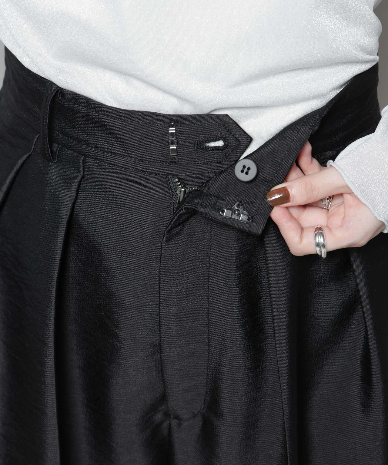 ツイルウェーブタックバレルパンツ