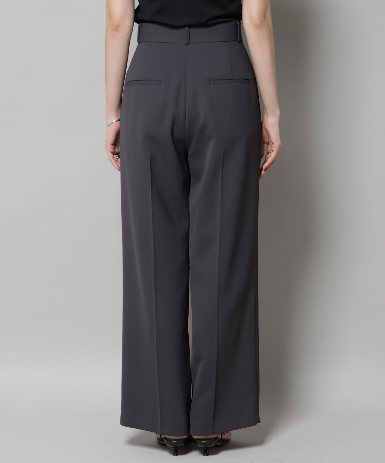 ツイルワイドスラックス