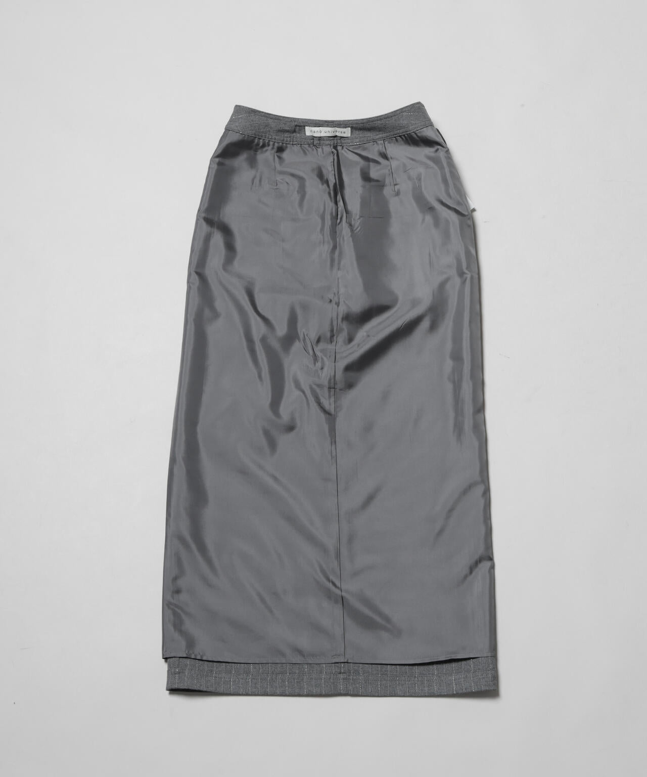 ラメストライプスーチングIラインスカート