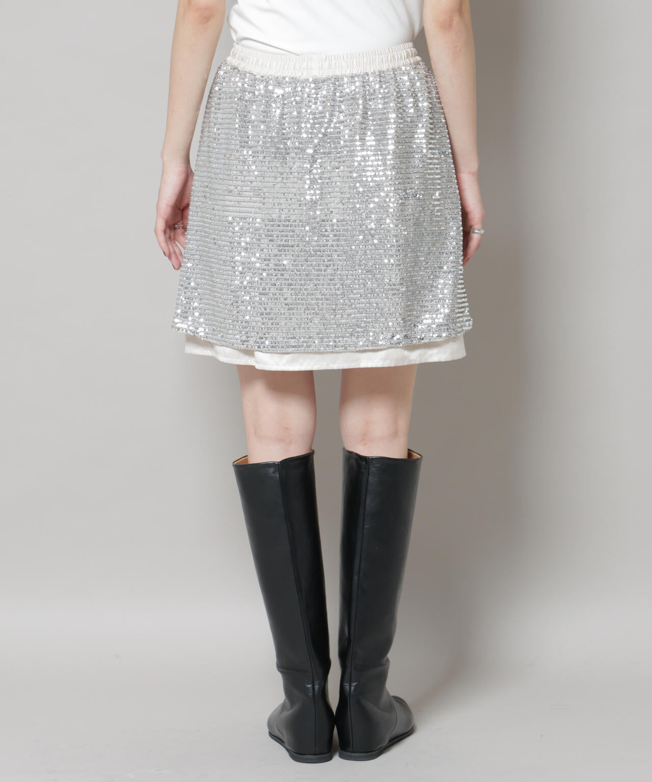 スパンコールミニスカート