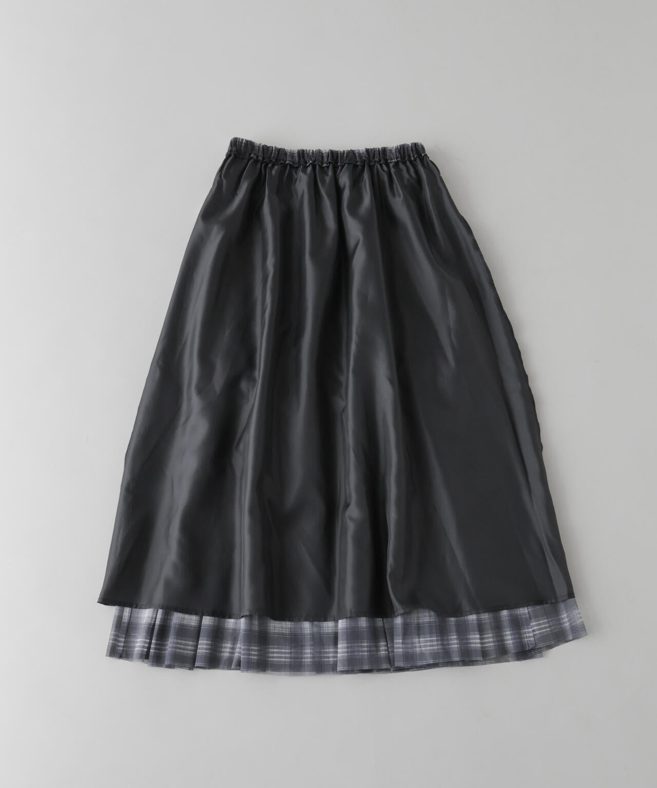 オンブレーチェックチュールスカート
