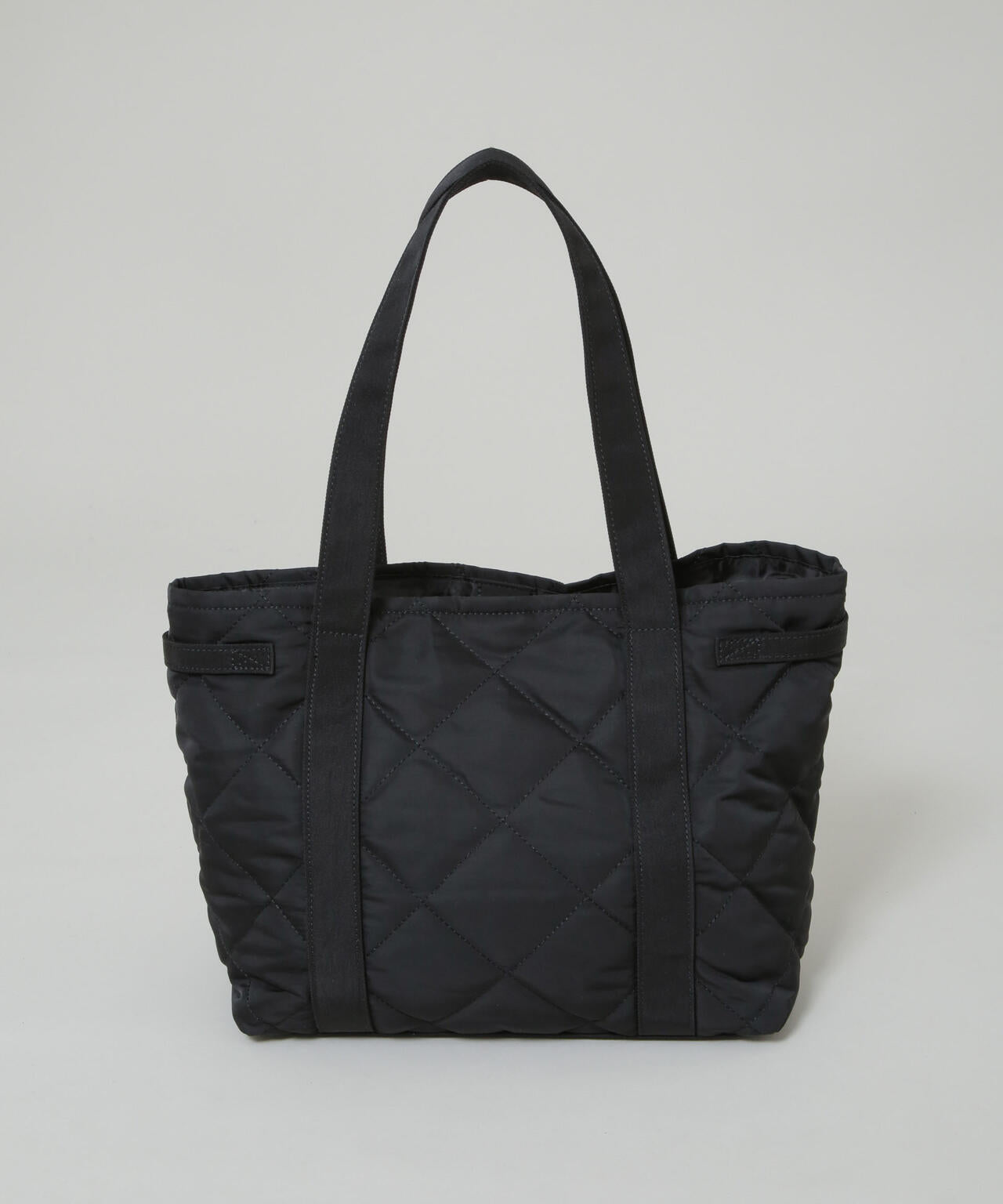 ミニバッグ付きキルティングトートバッグ