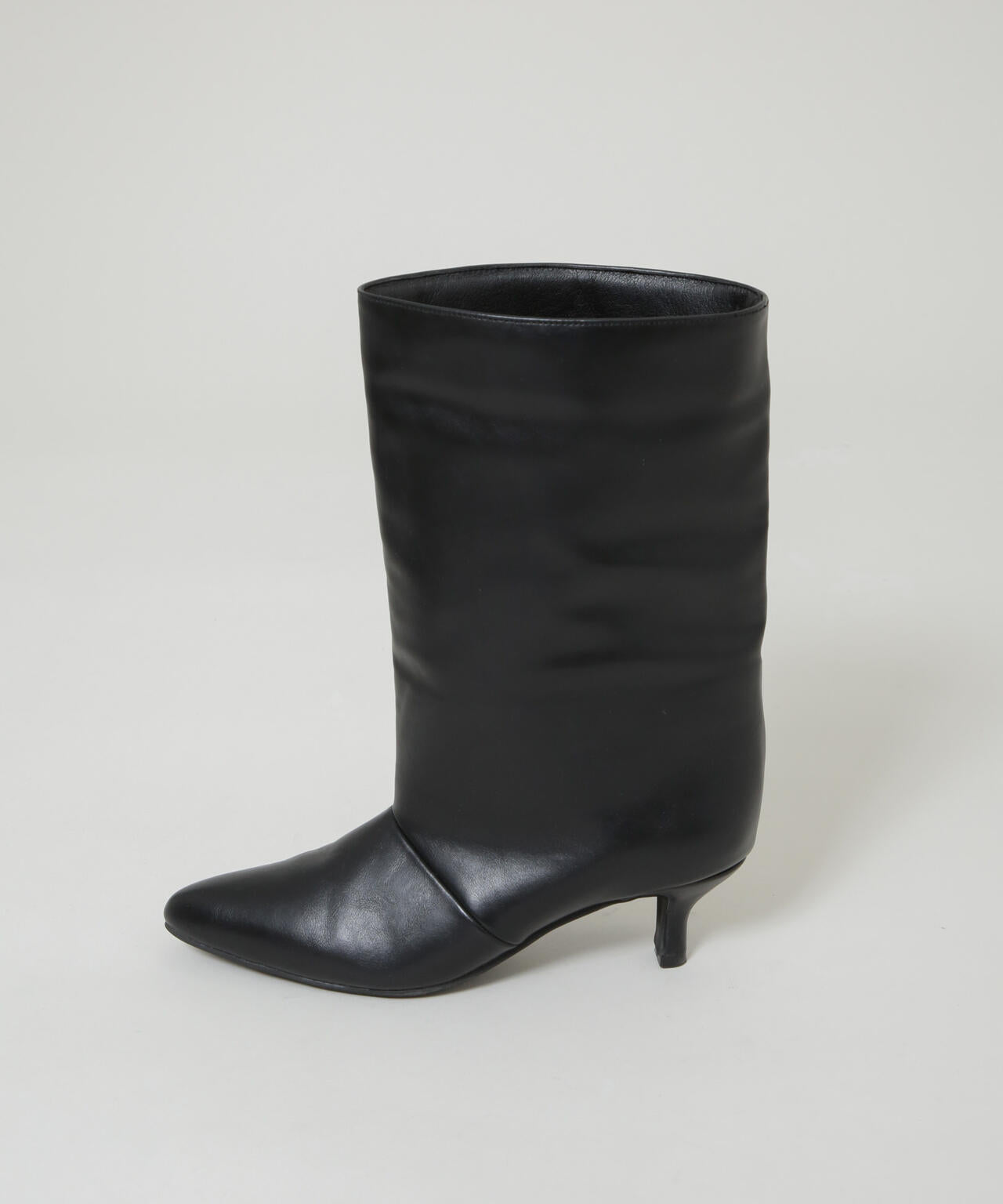 ワイドシャフトショートブーツ