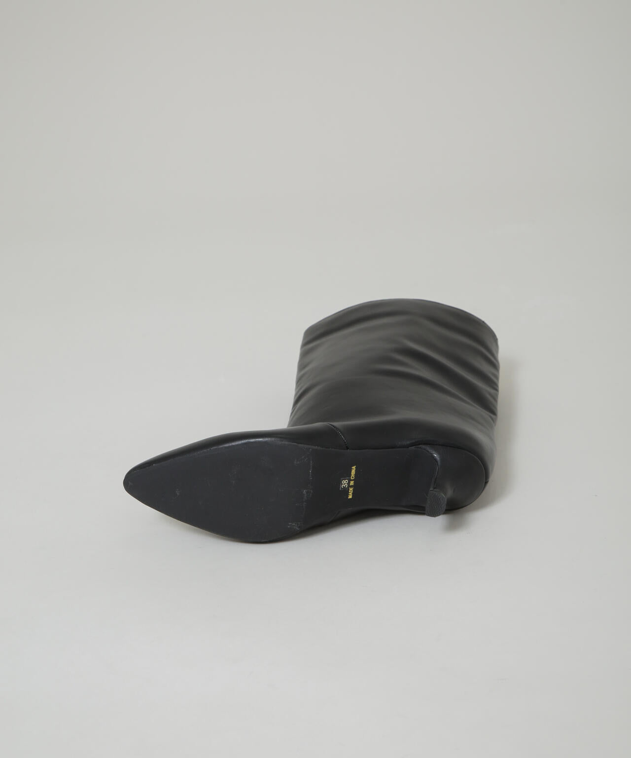 ワイドシャフトショートブーツ