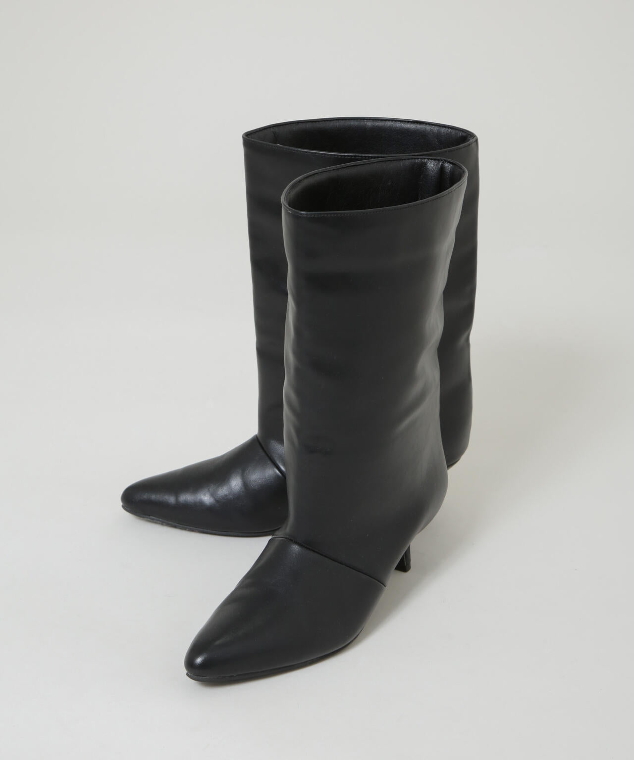 ワイドシャフトショートブーツ