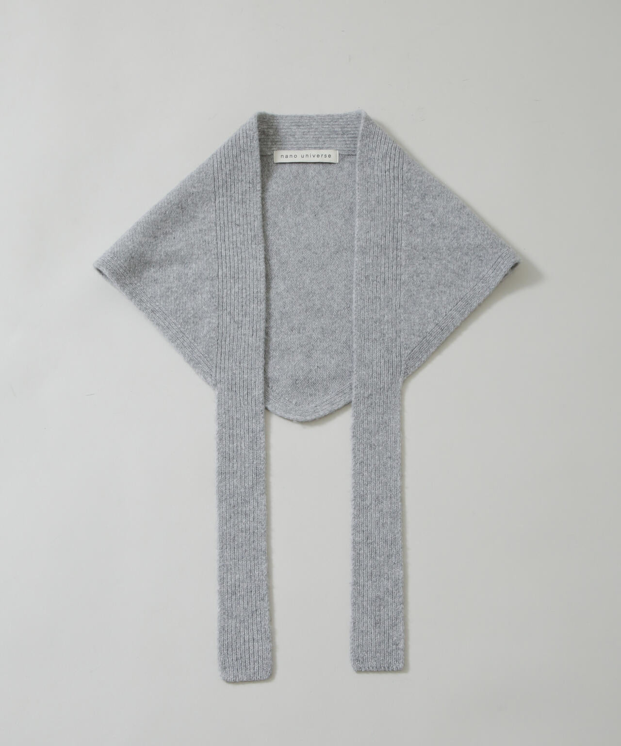 AQUAウールカシミヤトライアングルストール