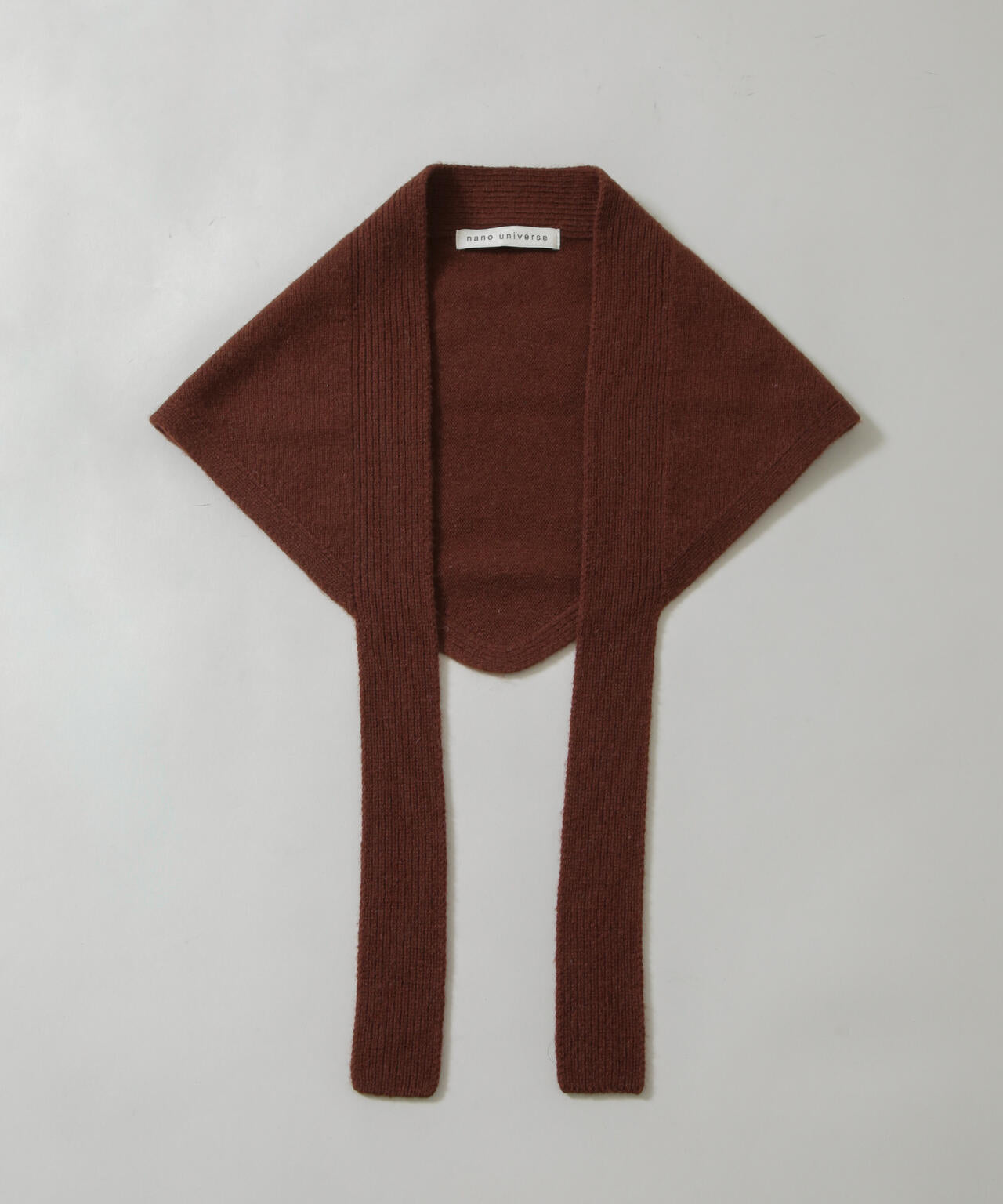 AQUAウールカシミヤトライアングルストール