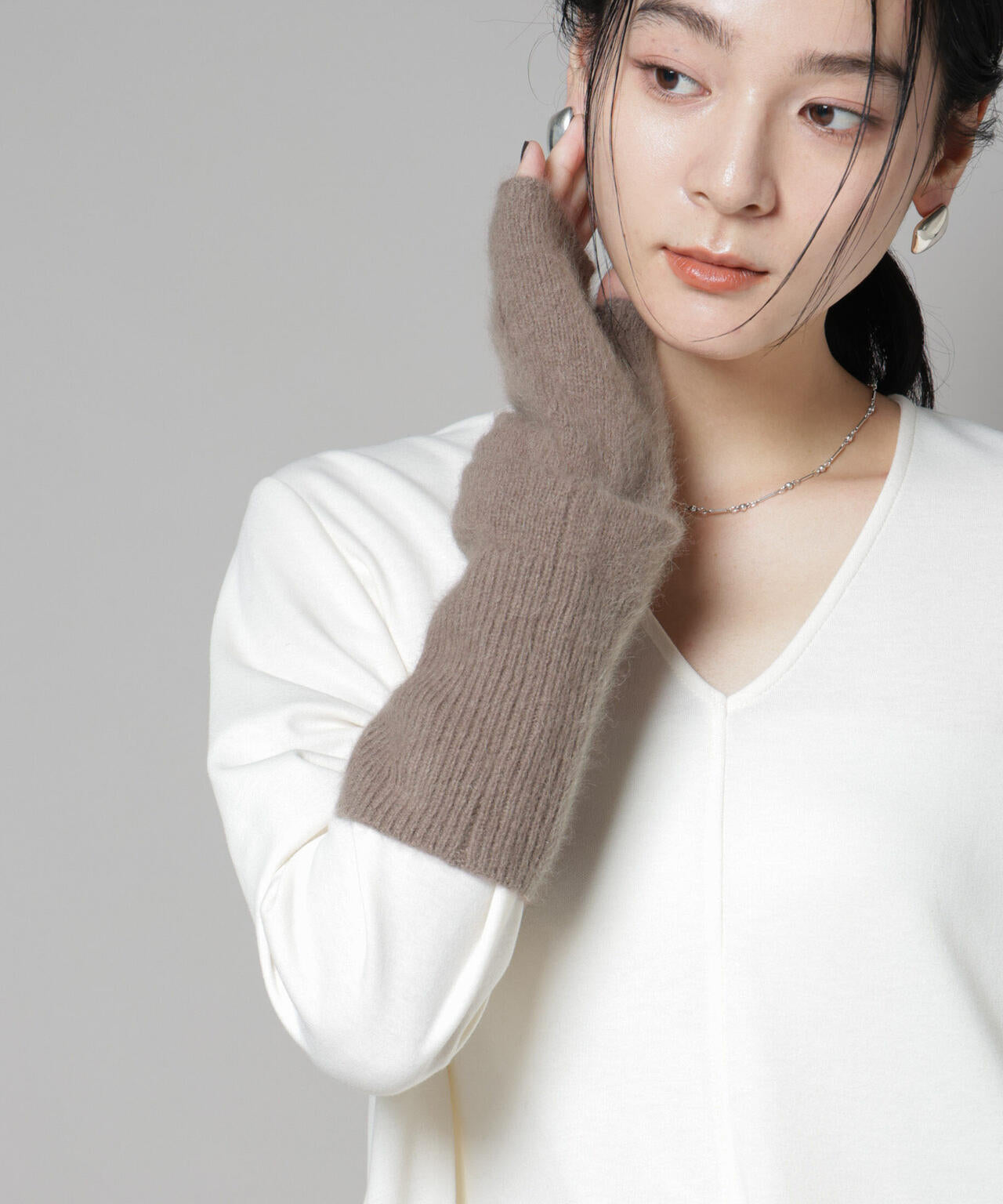 ウォッシャブルフォックスロンググローブ