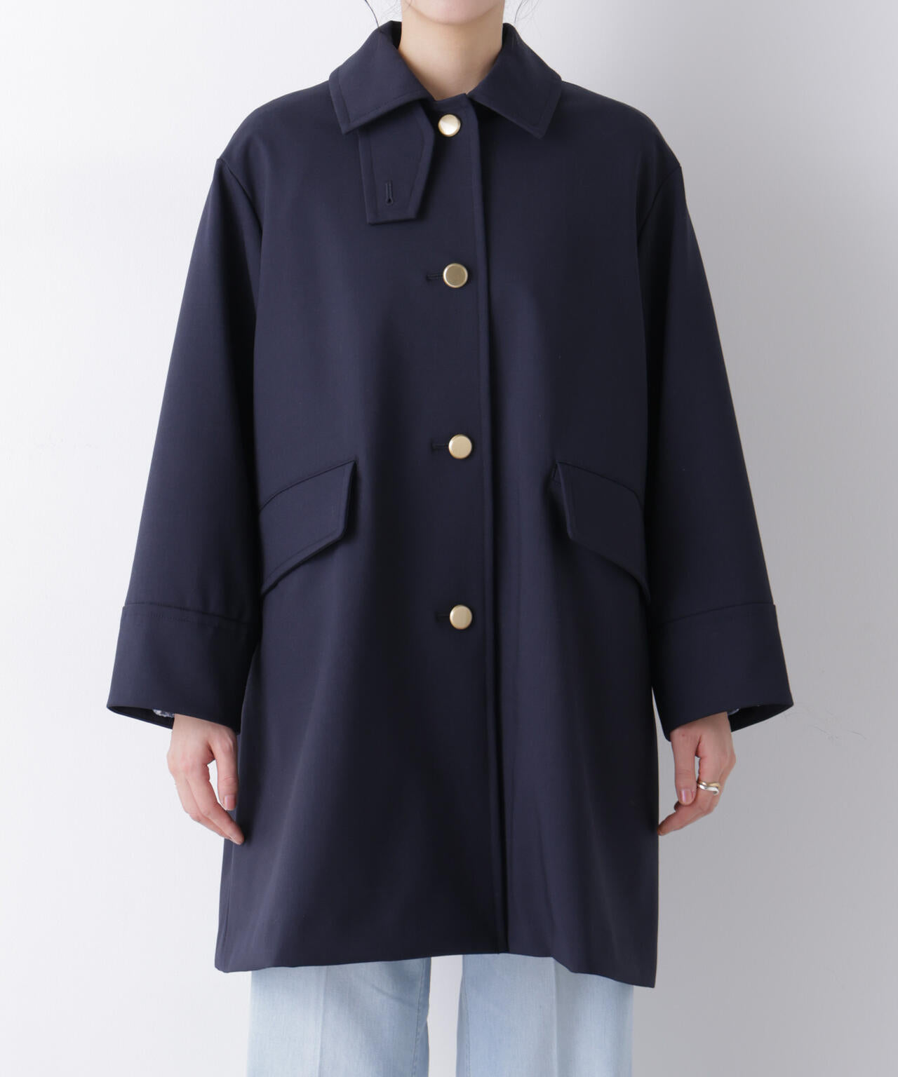 ボンディングステンカラーコート