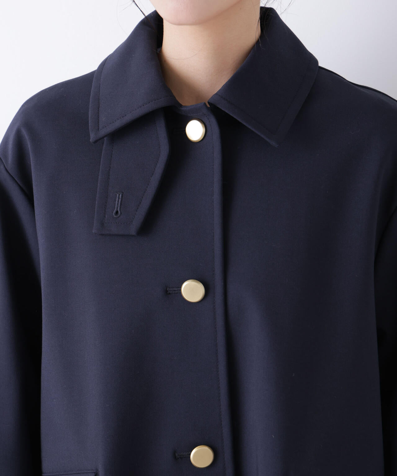 ボンディングステンカラーコート