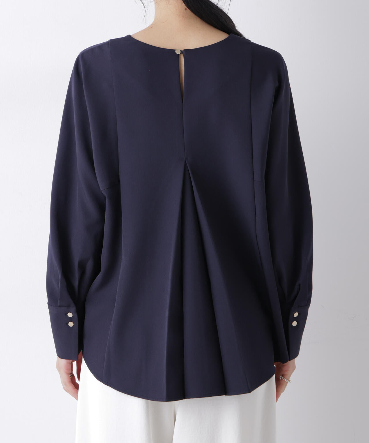 デイリーファンクション Vネックブラウス(セットアップ可)