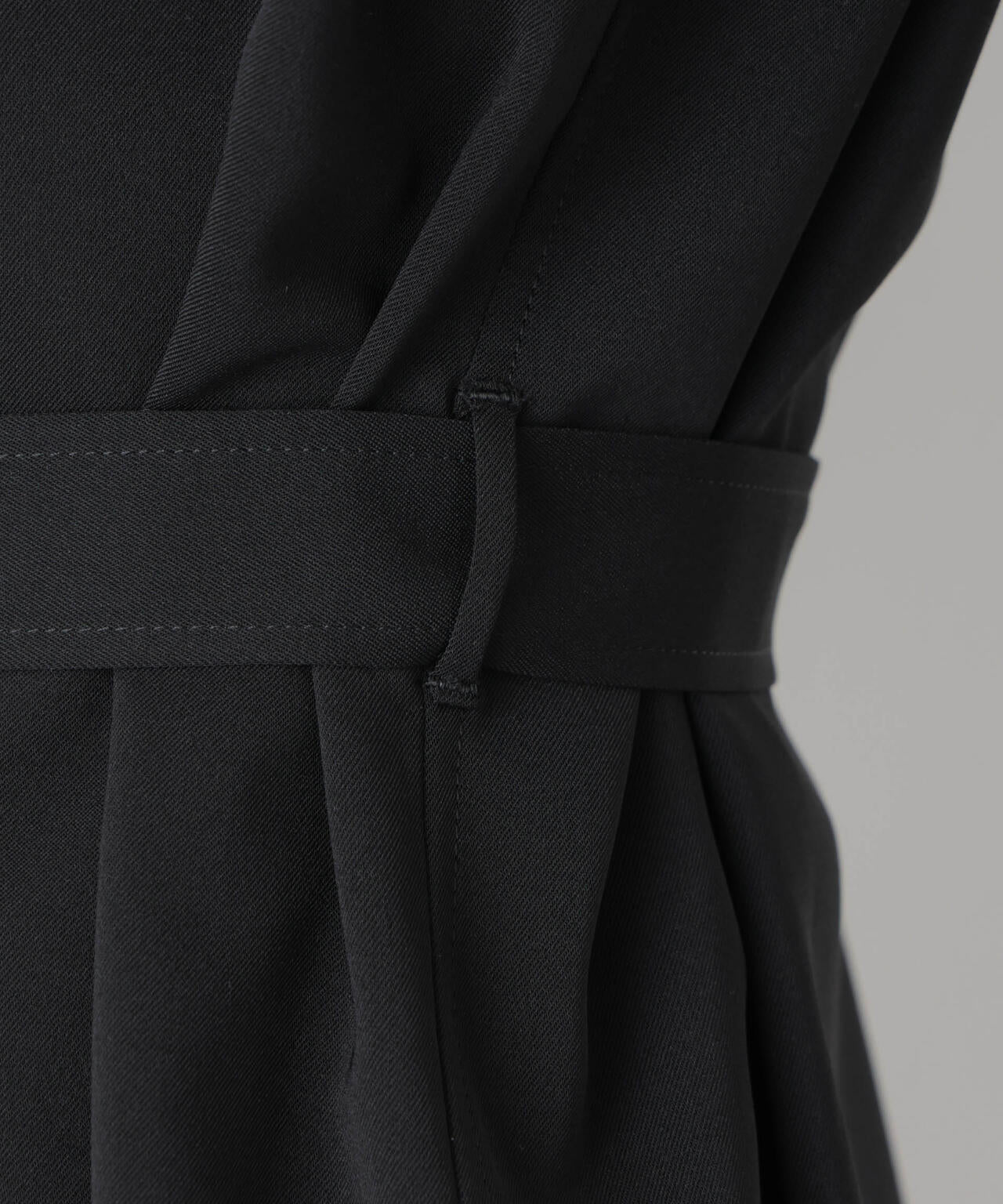 ハイツイストドライベルテッドロングシャツ(セットアップ可)