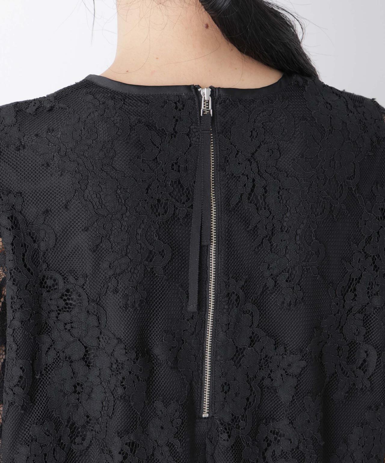 レーススカラップブラウス